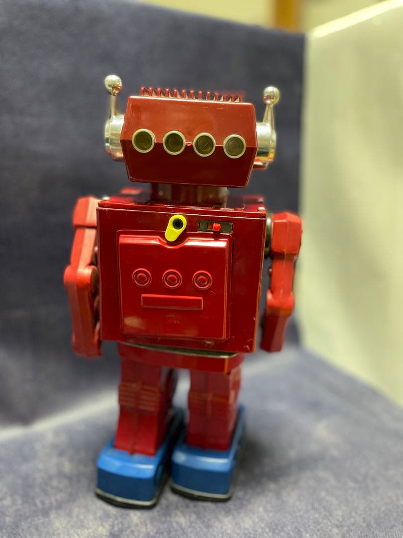 堀川玩具ジャンボ火星大王（初期型）と（後期型）箱無し日本製（可動保証不可）の2台