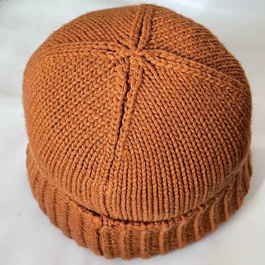 【未使用】DSQUARED2 ニット帽 オレンジ ウール