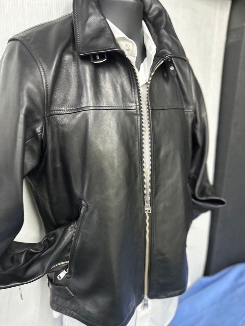 d*3様 美品　TAKEO KIKUCHI(タケオキクチ)レザーシングルライダー