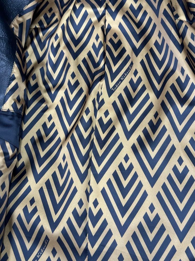 d*3様 美品　TAKEO KIKUCHI(タケオキクチ)レザーシングルライダー