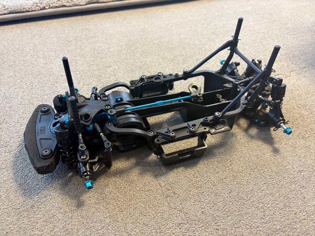 タミヤ　M07 シャーシキット　オプション付き