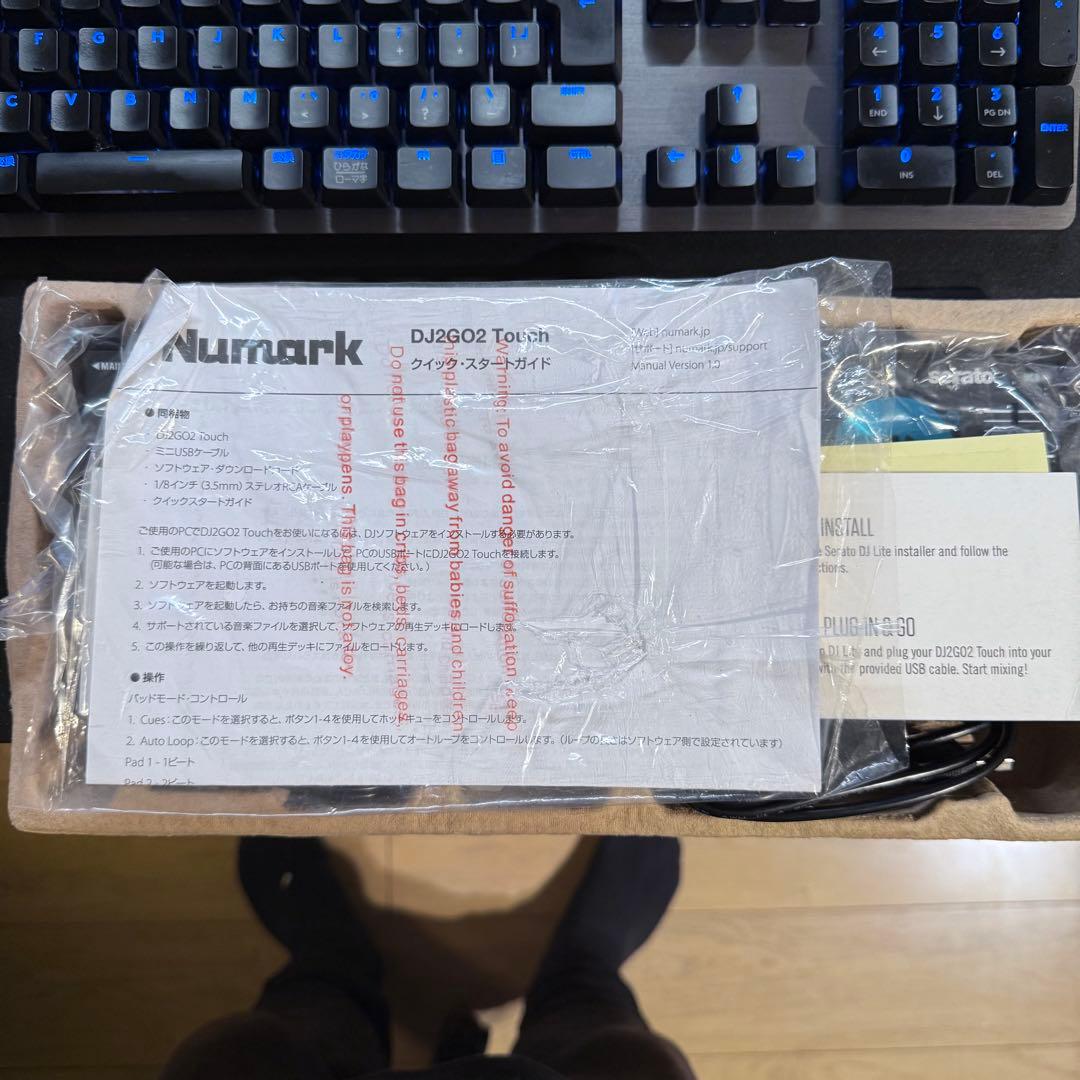 【未使用品】Numark DJ2GO2 TOUCH コントローラー