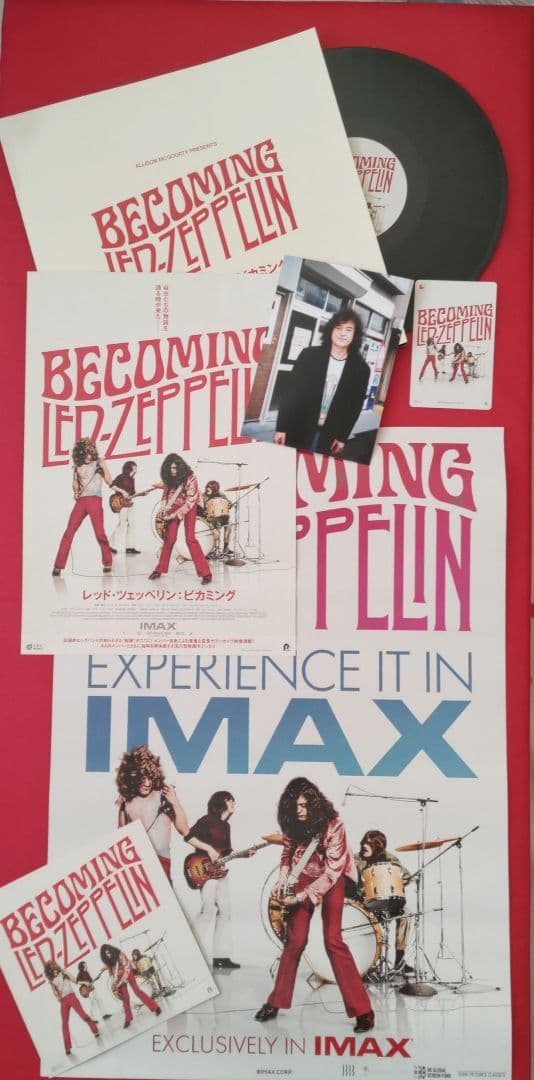 ☕Becoming Led Zeppelin 関連グッズ　おまけ付
