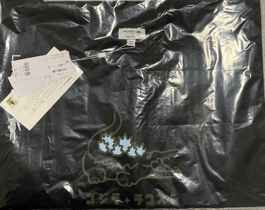 ゴジラ＋ラコステTシャツ Godzilla + LACOSTE