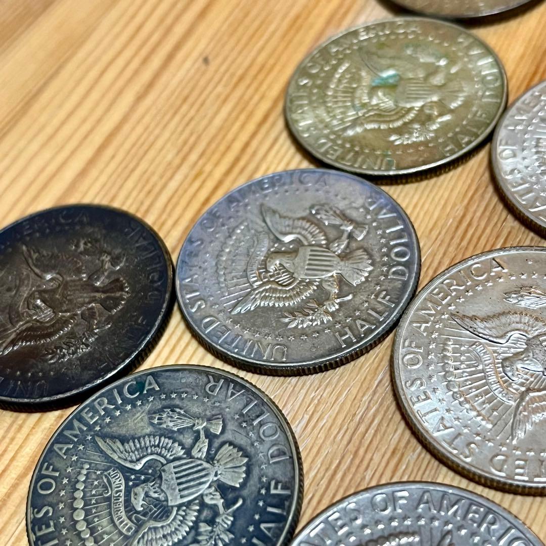 ケネディ ハーフダラー トーン 13枚 1965年以降 1/2ドル銀貨 アメリカ