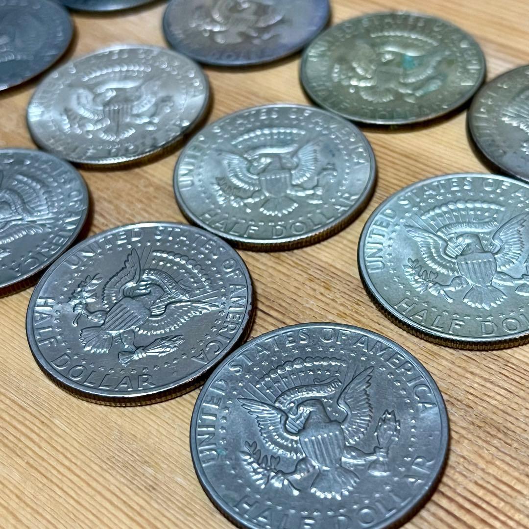 ケネディ ハーフダラー トーン 13枚 1965年以降 1/2ドル銀貨 アメリカ