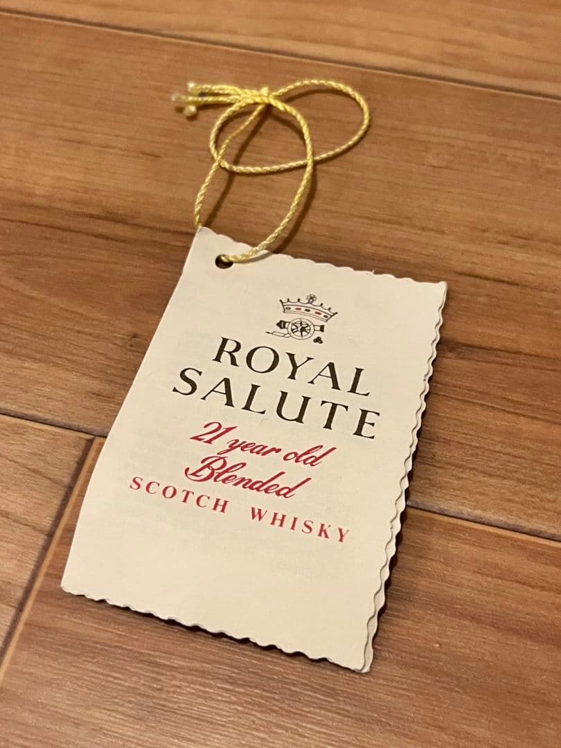 新品未使用  Salute 21年 ロイヤルサルート　　ウイスキー