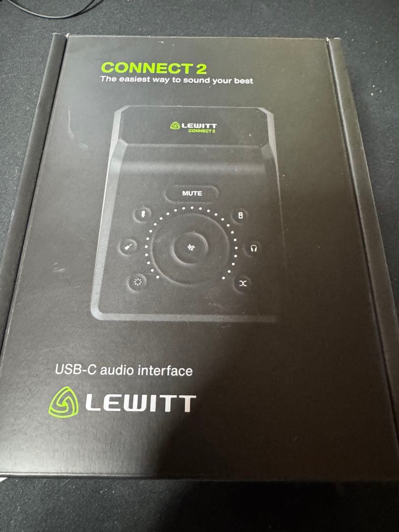 【ジャンク】LEWITT CONNECT 2 オーディオインターフェイス