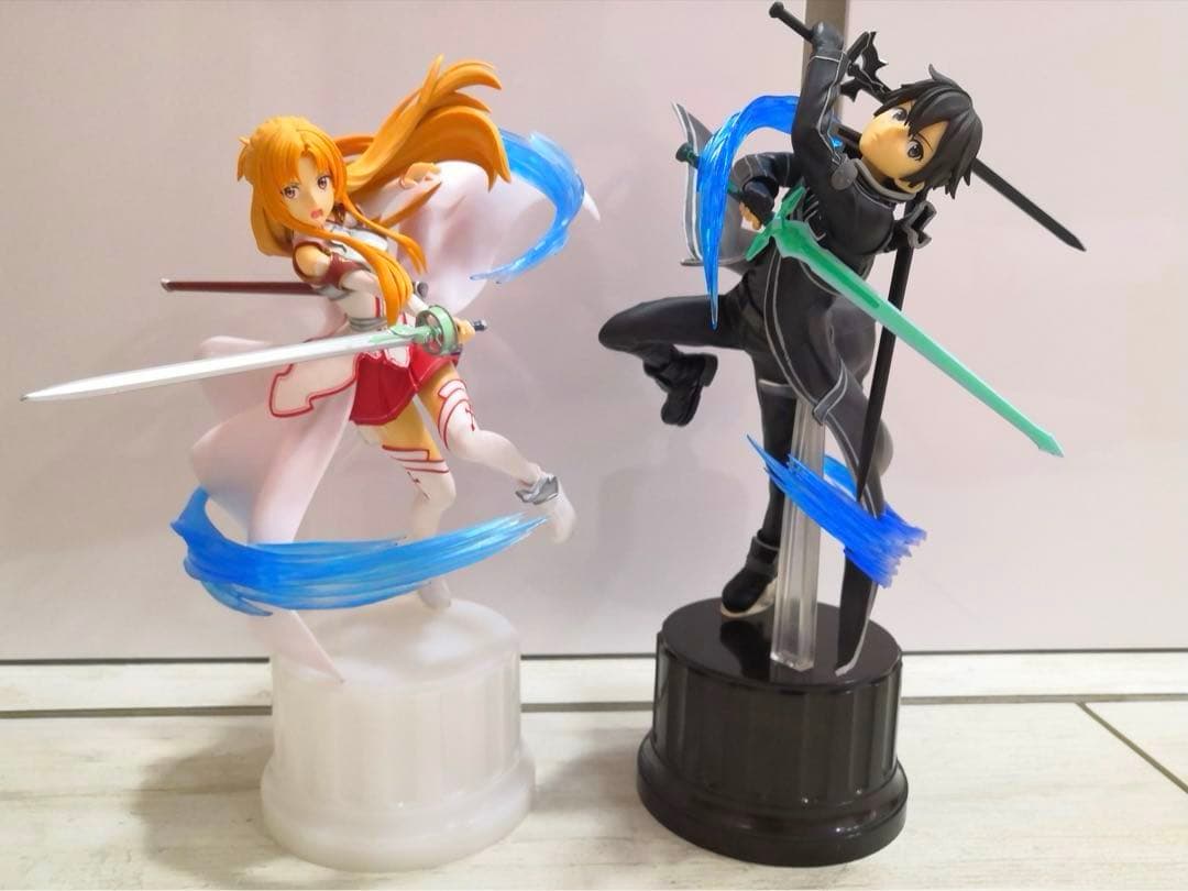 SAO ESPRESTO キリト 黒の剣士ver. アスナ 血盟騎士団ver.