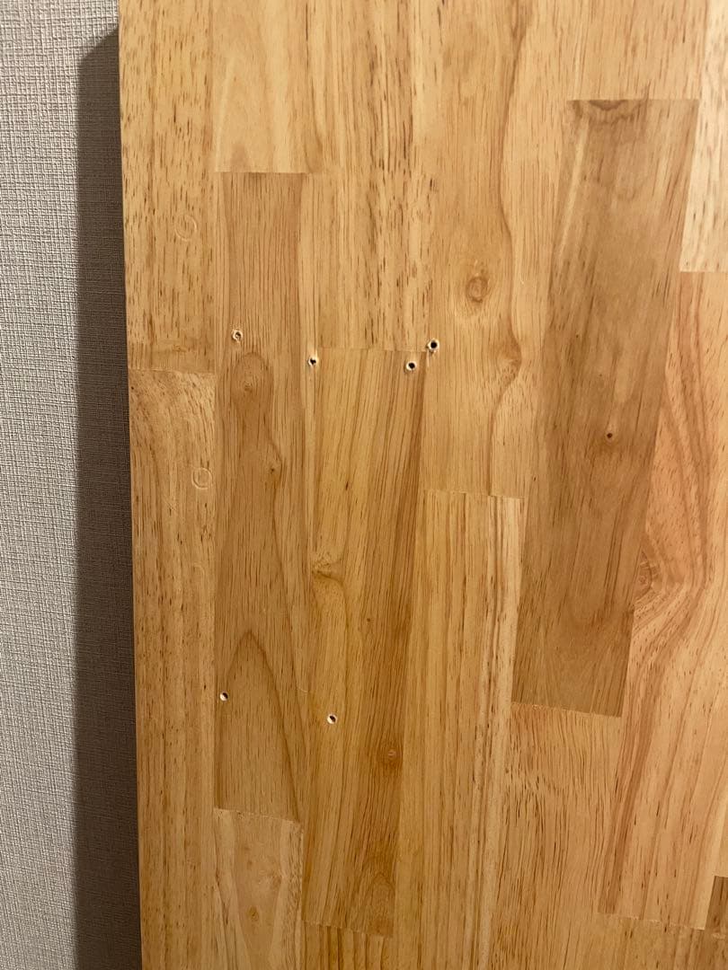 【送料込】美品 天板のみ マルトクショップ ゴム集成材 天板 140 x 70