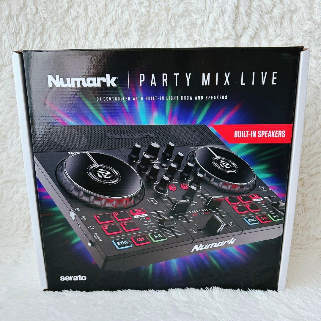 【付属品完備】 Numark PARTY MIX LIVE DJ スピーカー内蔵
