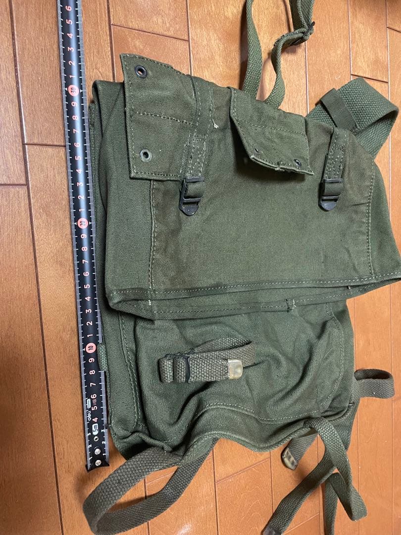 実物米軍FIELD PACK CANVAS COMBATフィールドパックサバゲー