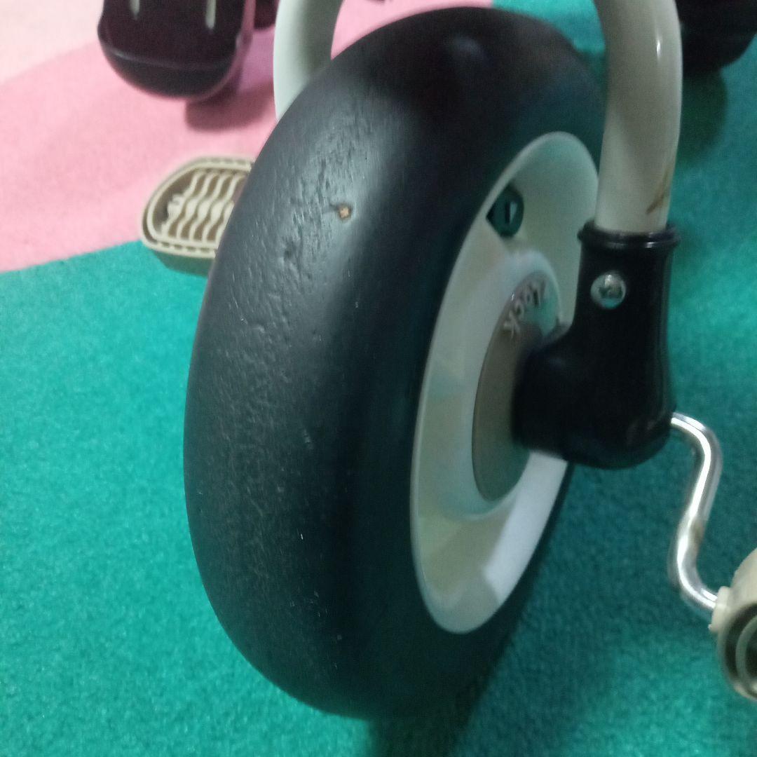 osampo compo ベージュ 折りたたみ三輪車 カジ切り トイザらス限定