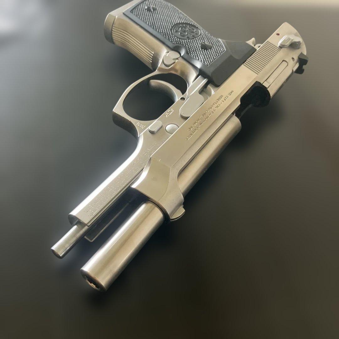 WA製Beretta M92 fsINOXスーパーバージョンR後期ガスガン 美品