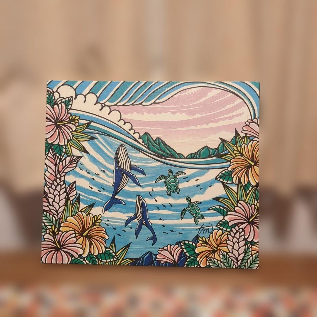 ハワイアート　ＴＡＭＯ　キャンパスアート