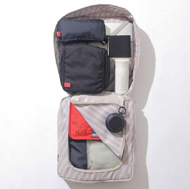 ミレスト ストラクト 2WAY スクエア ボストンバッグ MLS274 グレー