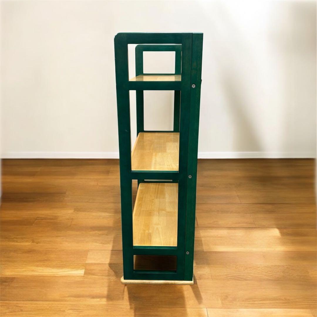 レトロ　オクモト　本棚　折りたたみ式