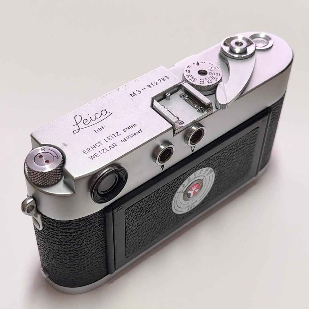 ライカ M3 ダブルストローク《ファインダー極上・動作快調》Leica