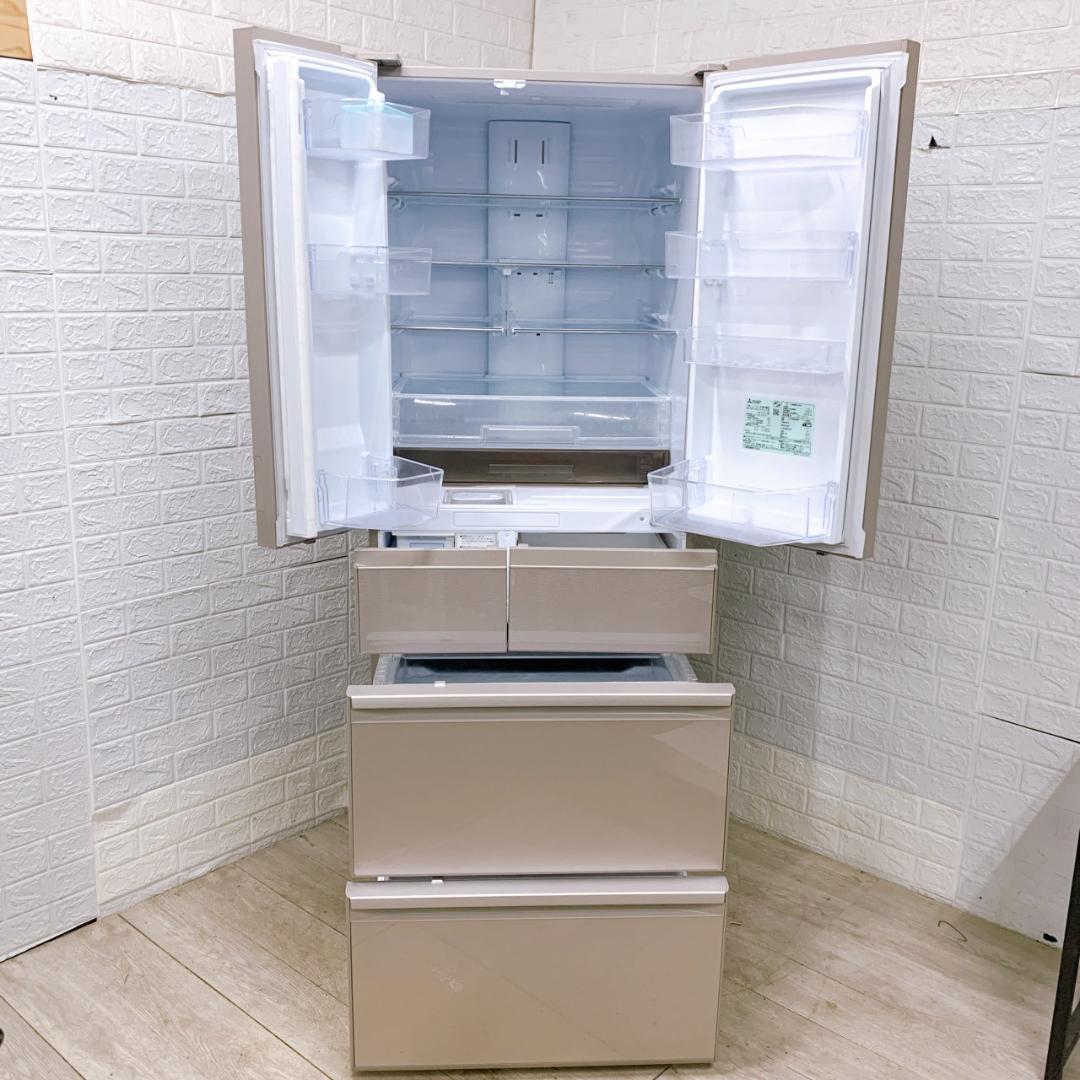 B11221 ミツビシ 三菱 608L 冷蔵庫 大型 MR-WZ61H-C1