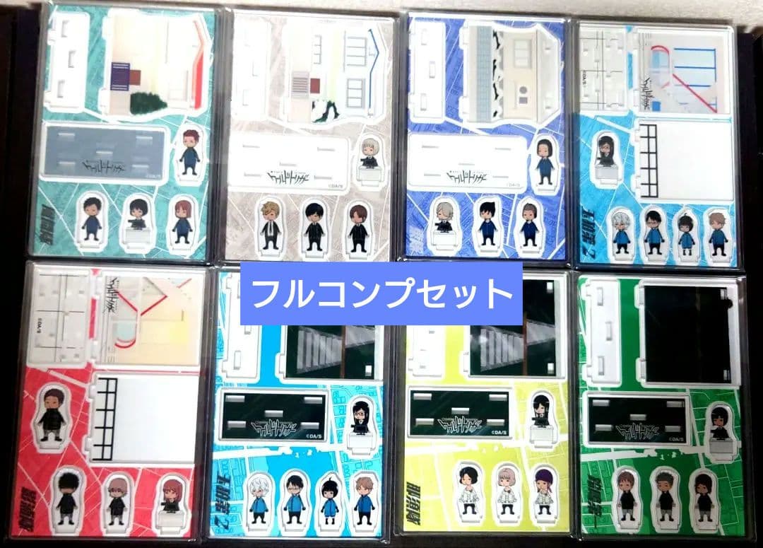 ワールドトリガー　アクリルジオラマ　フルコンプセット