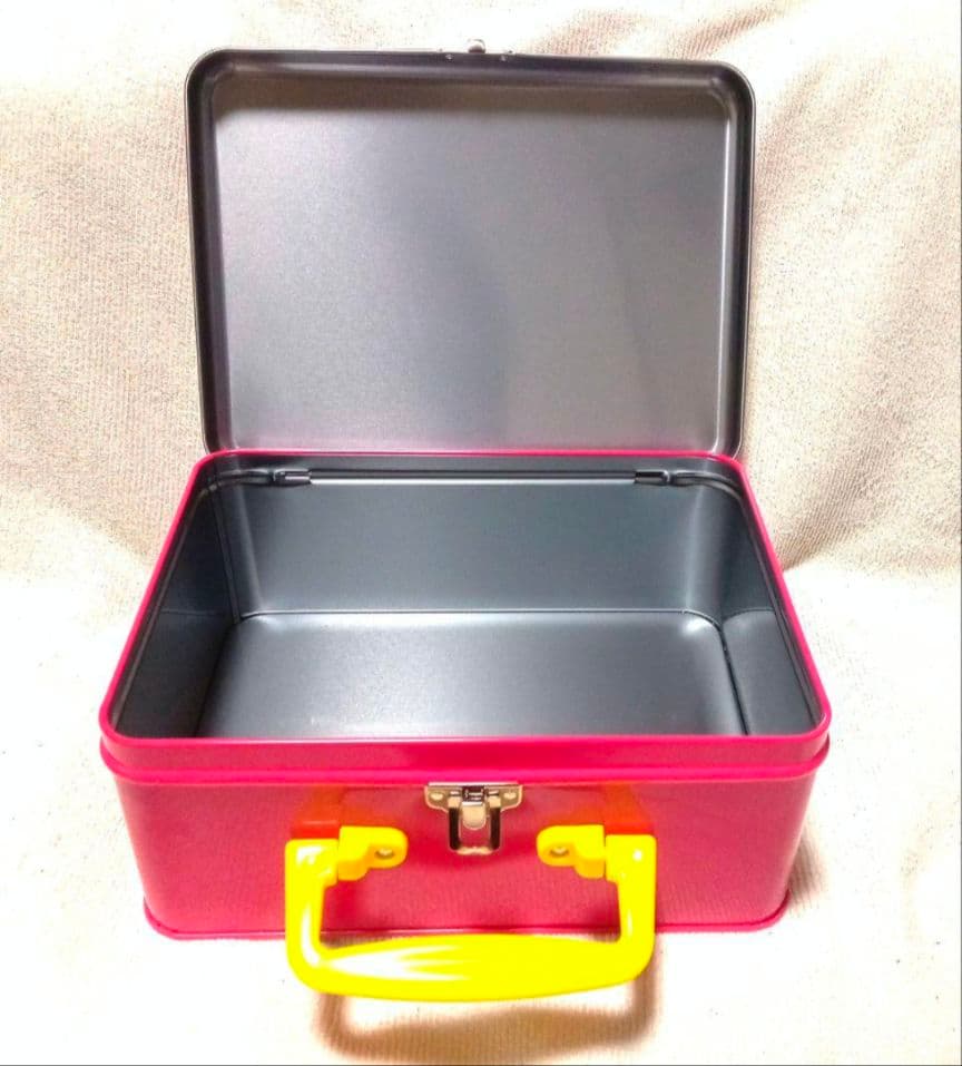 たべっ子どうぶつ トランク 缶　コンテナBOX ①