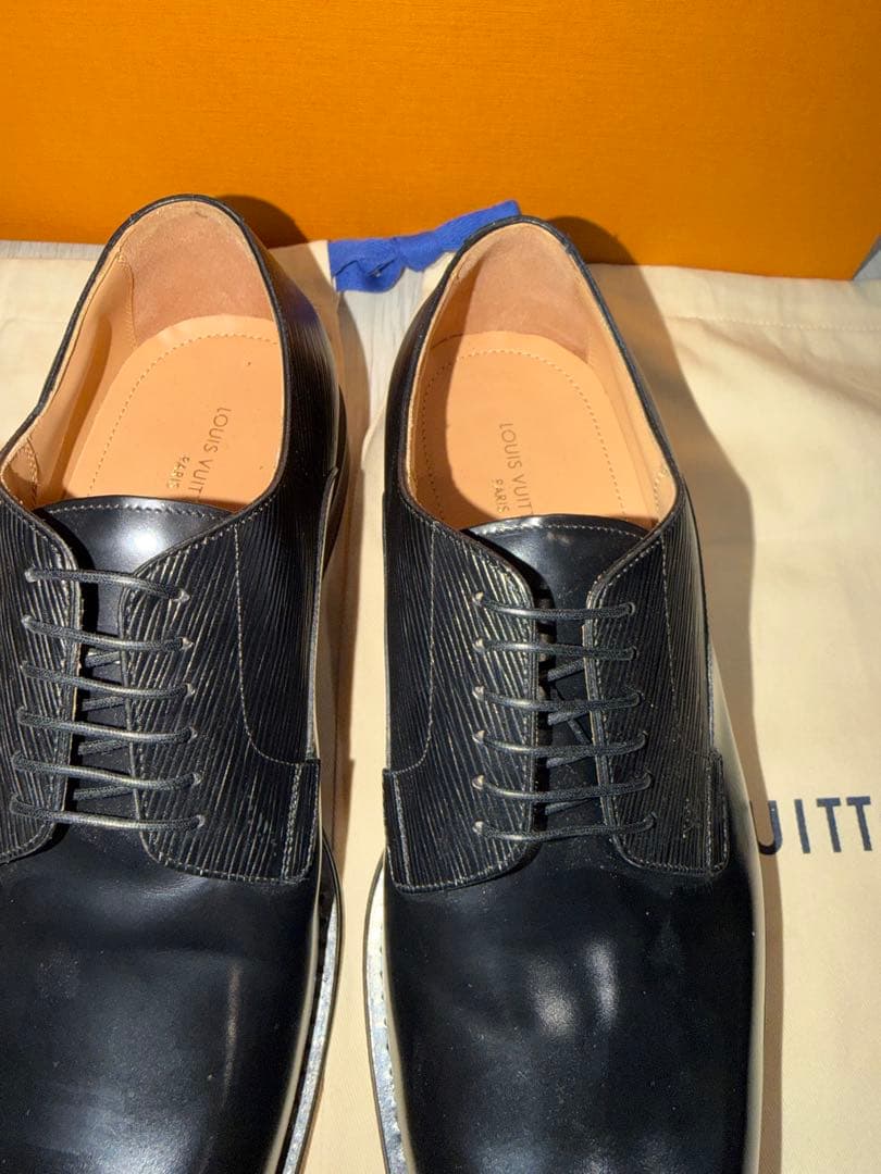 ルイヴィトン レザー シューズ サイズ6 25cm相当 箱・保存袋付 正規品