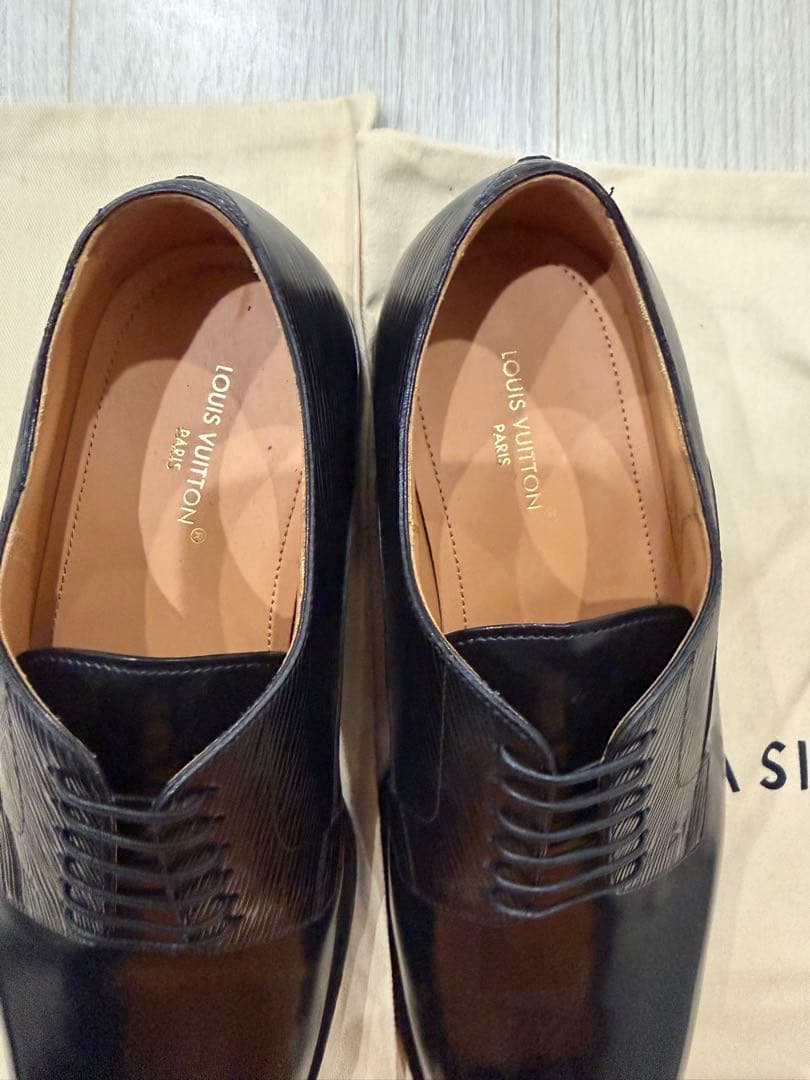 ルイヴィトン レザー シューズ サイズ6 25cm相当 箱・保存袋付 正規品