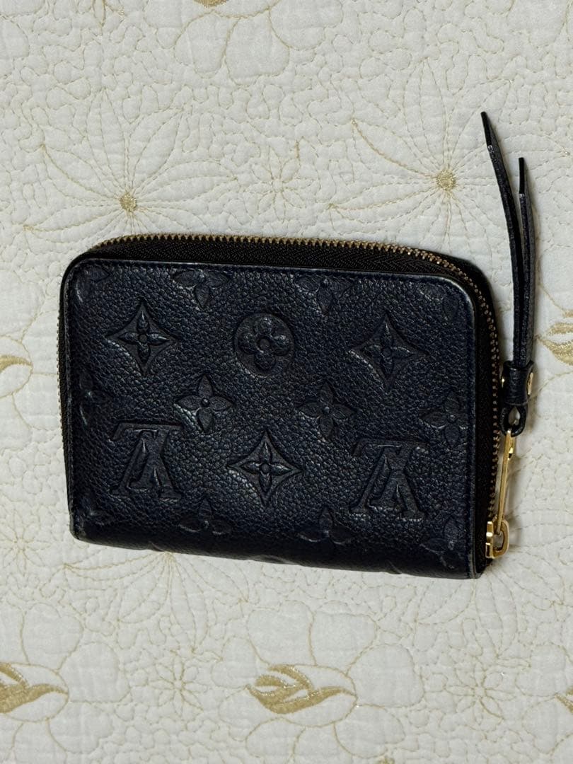 Louis Vuitton 濃紺 二つ折り財布