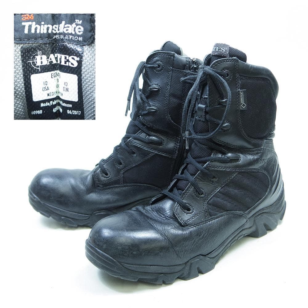 28㎝相当　Bates GX-8 ゴアテックス サイドジッパーブーツ/P4254