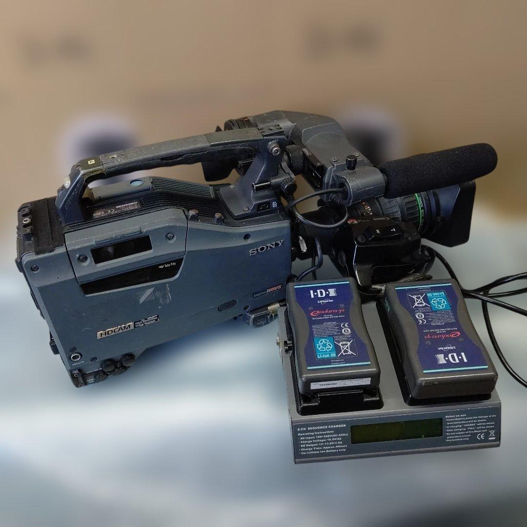SONY HDW-730S HDCAM 業務用カメラレンズマイクバッテリーセット