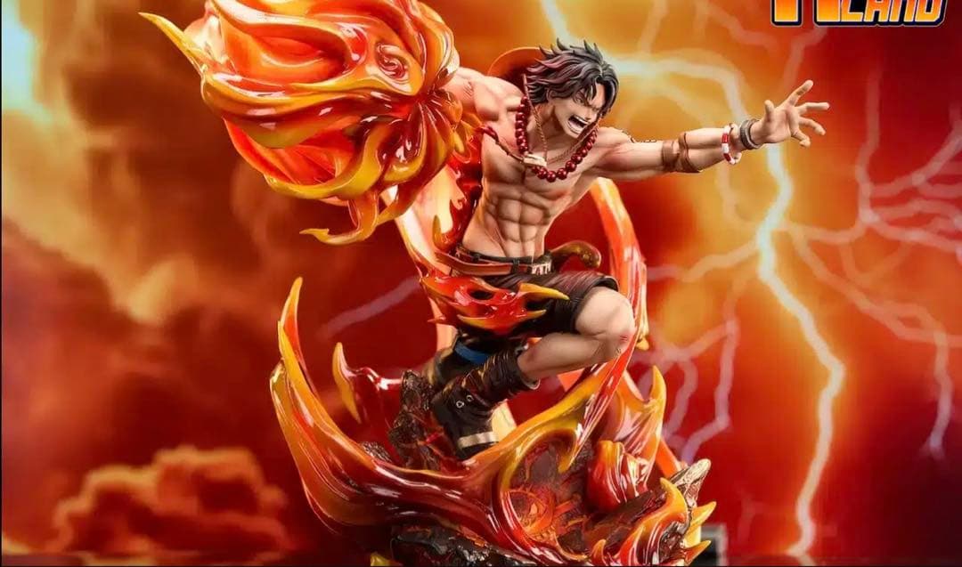 ワンピース エース フィギュア 約30cm 新品　購入しないでください