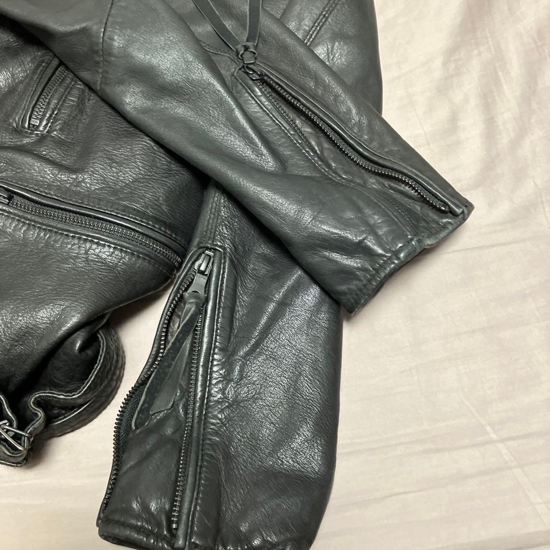 Nano Universe セミダブルライダース　シープスキン　M