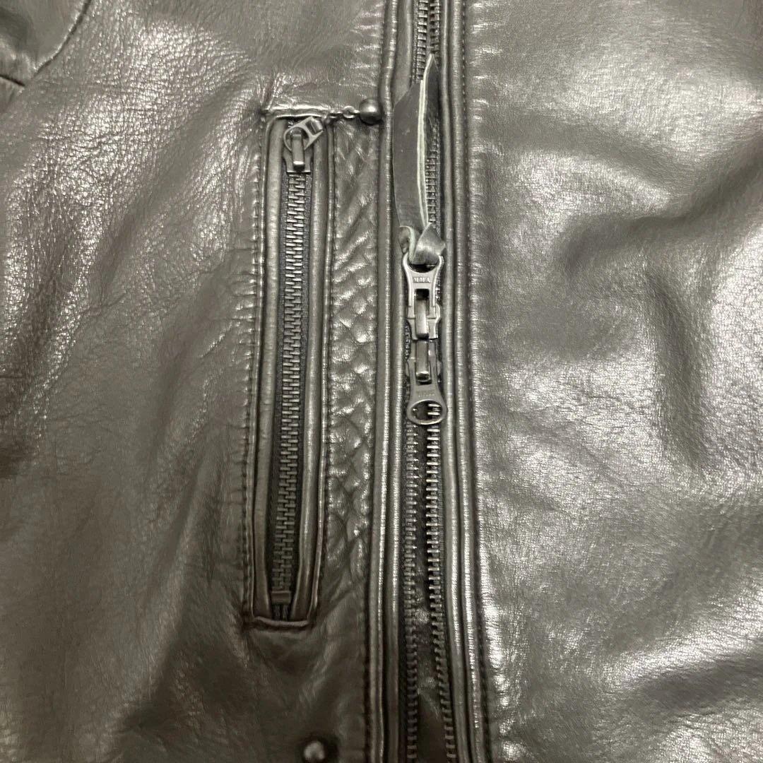 Nano Universe セミダブルライダース　シープスキン　M