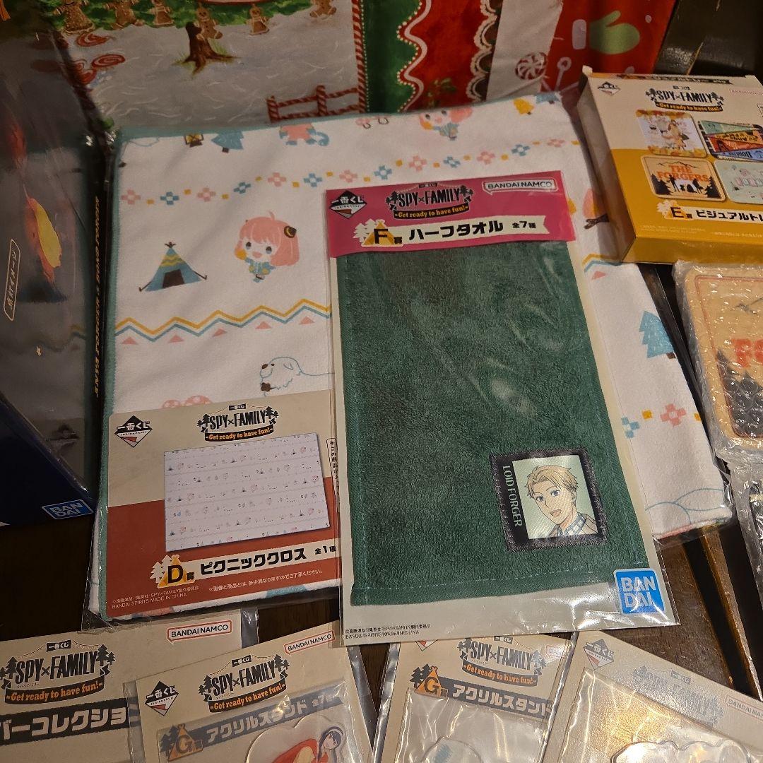 一番くじ SPY×FAMILYスパイファミリー　ラストワン/A賞B賞他セット