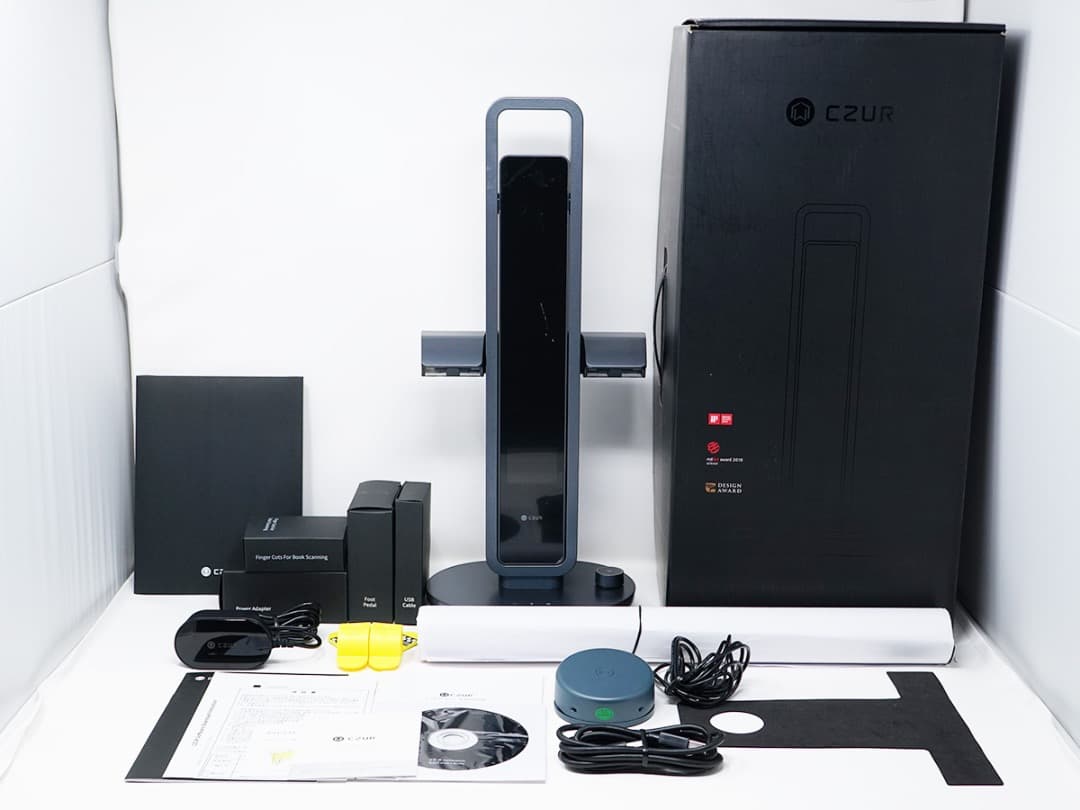 ■極美品 CZUR Aura X Pro デスクライト兼用スマートスキャナー