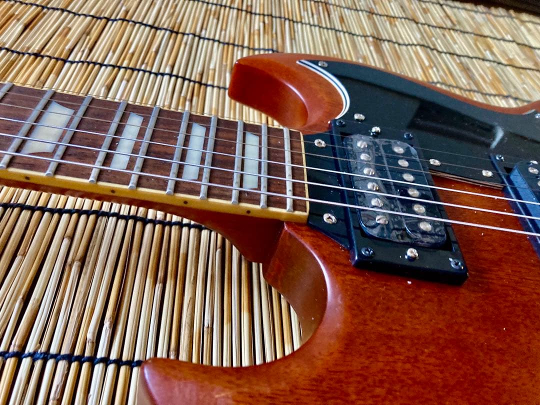 ☆最終値下決断☆希少　オイルステイン仕上げ　セットネックのEpiPhone SG