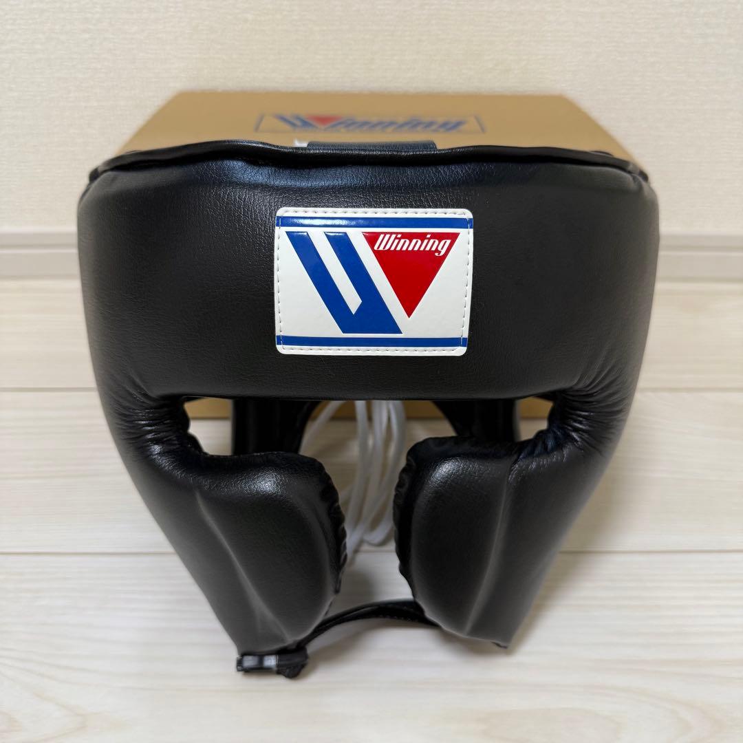 【値下げ】ウイニング　ヘッドギア　黒Lサイズ
