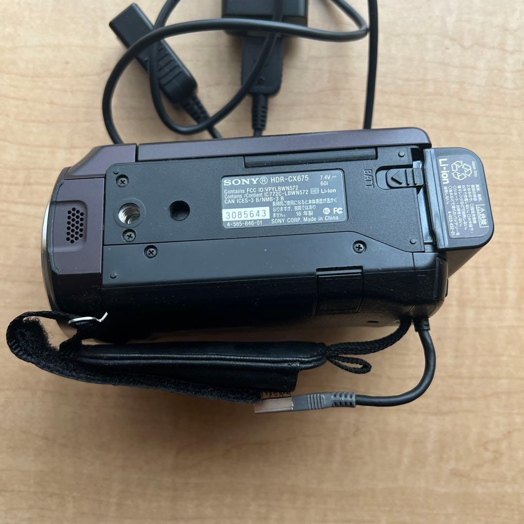 SONY ビデオカメラ hdr-cx675