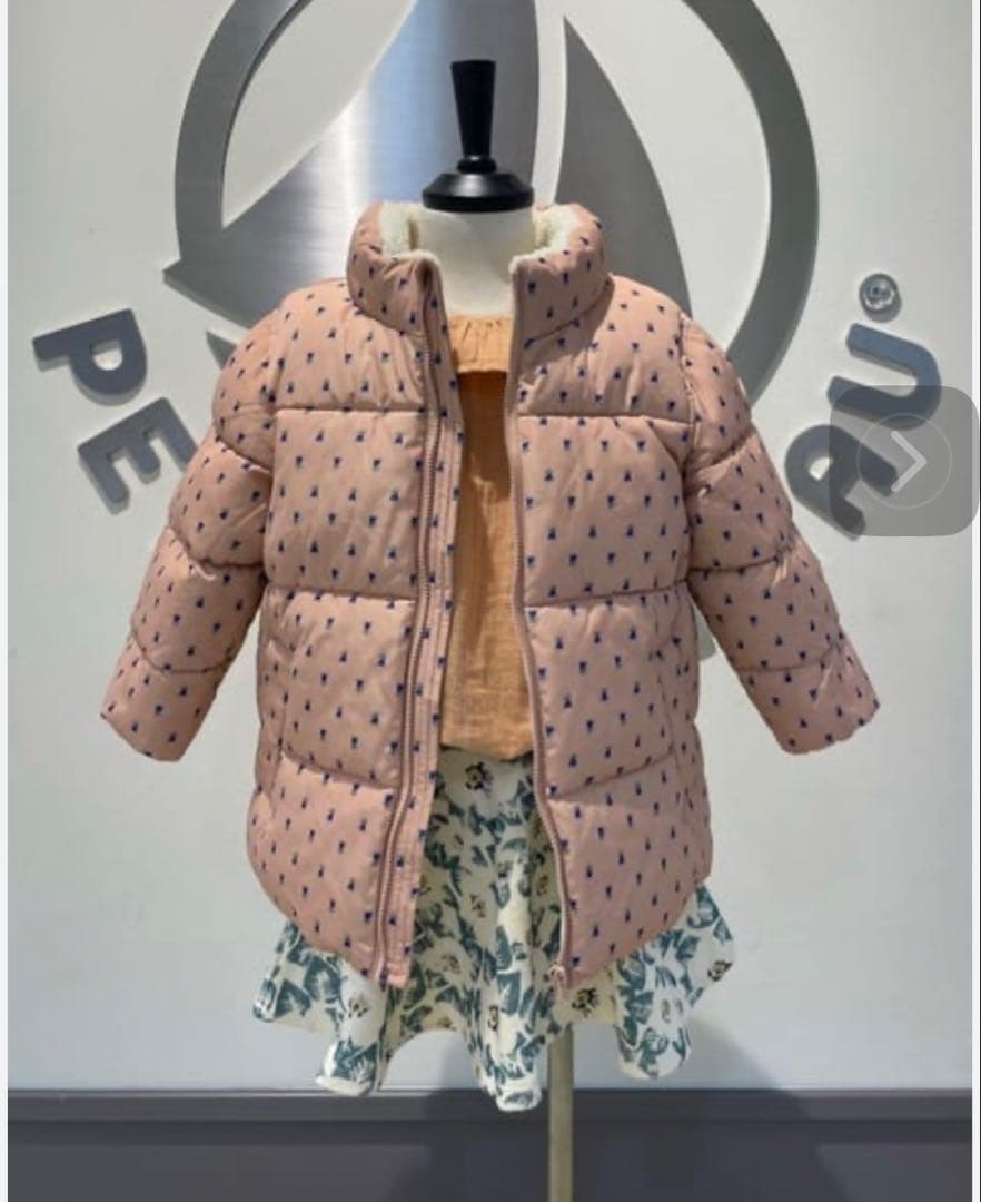 【タグ付き】PETIT BATEAU ピンク花柄アウター