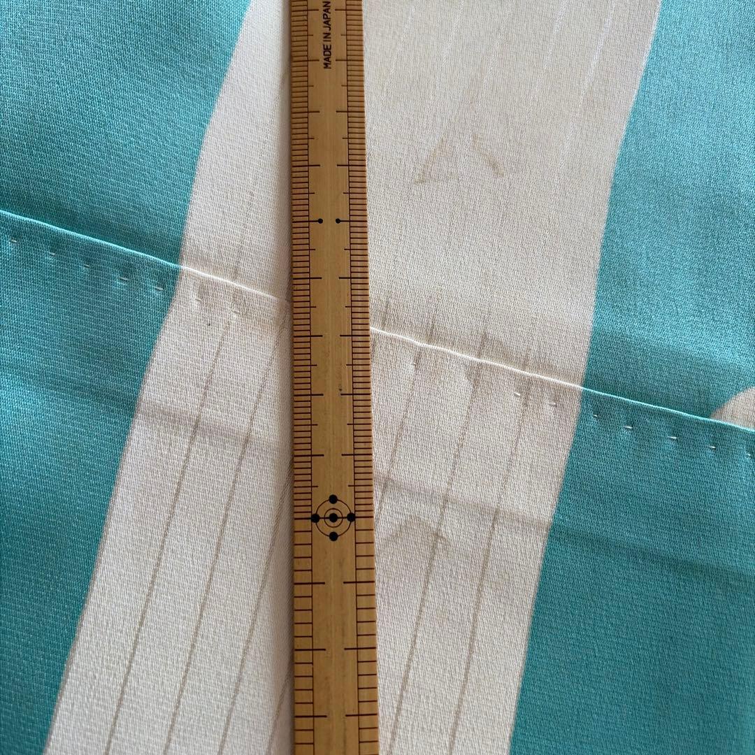 a*i様 ■E5787■アンティーク■正絹■水色　宝尽し柄　袷　小振袖■丈163