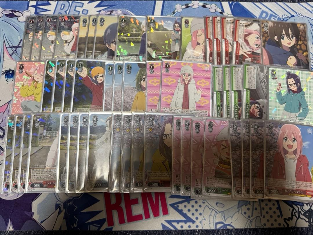 ヴァイスシュヴァルツ　ゆるキャン　宝扉デッキ　+パーツ(デッキ含め4コン)