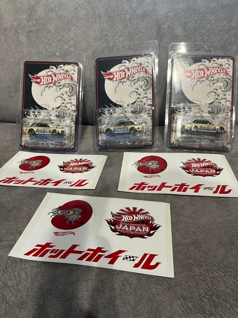 Hot Wheels 3台セット Japan convention 2022
