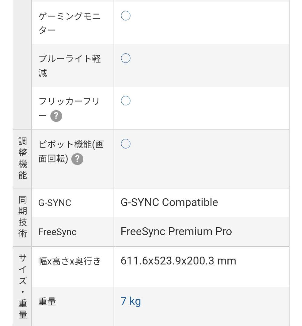 DELL 27インチゲーミングモニター 165Hz QHD HDR対応