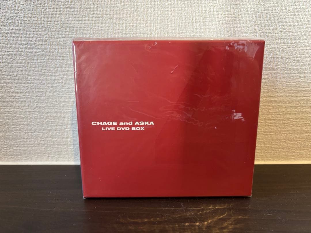 【新品未開封】CHAGE and ASKA LIVE DVD BOX 1〜4
