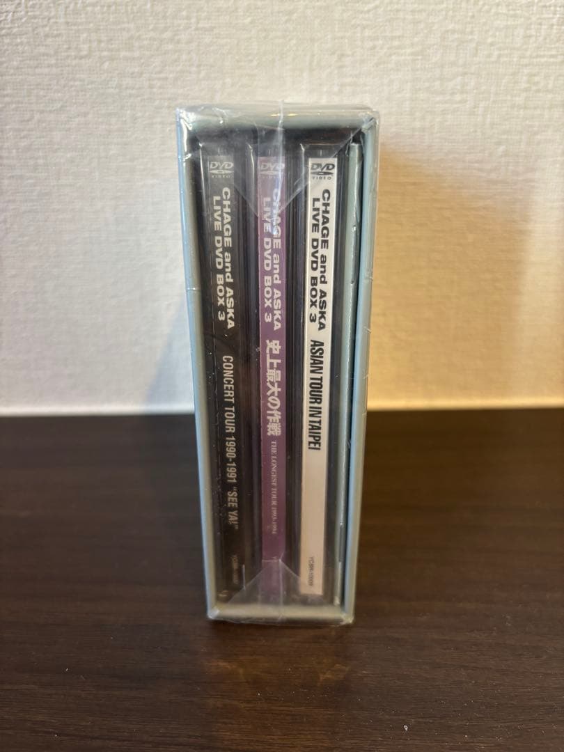 【新品未開封】CHAGE and ASKA LIVE DVD BOX 1〜4