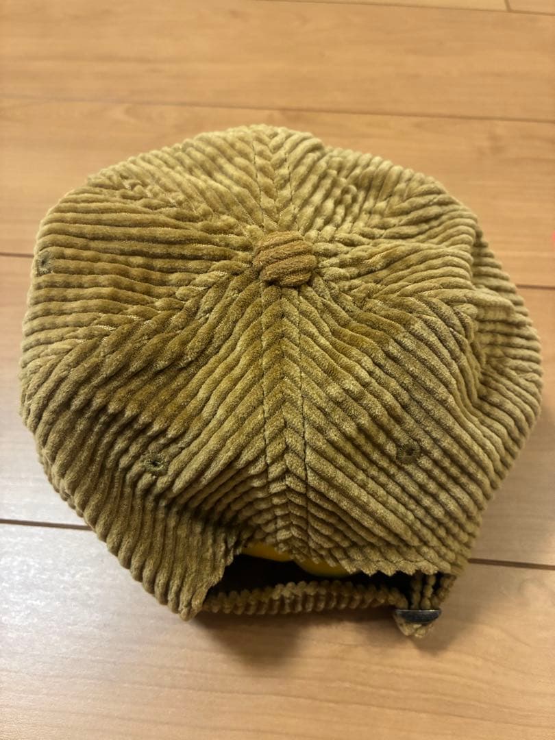 帽子 Supreme corduroy small box 6-panel brown