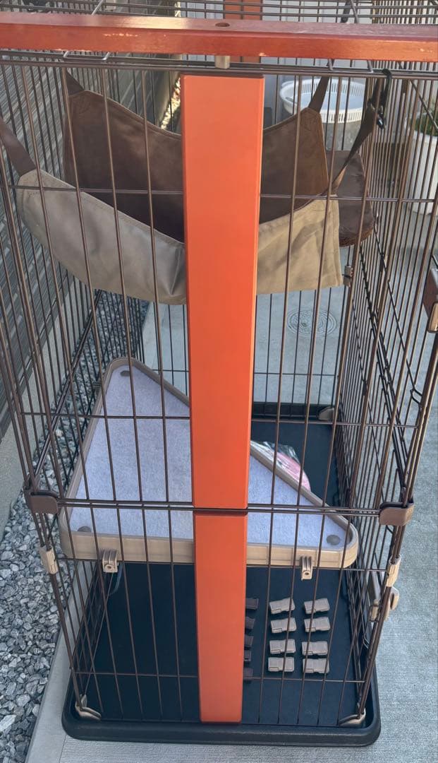 ボンビアルコン　キャットケージ　ウッドワン　キャット　ハンモック　ペットヒーター