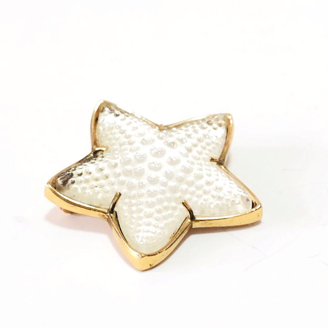 LALIQUE ラリック ヒトデ スター ブローチ J256001