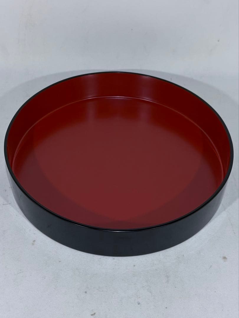 輪島塗　沈金竜胆図　オードブル　美品　共箱　送料込