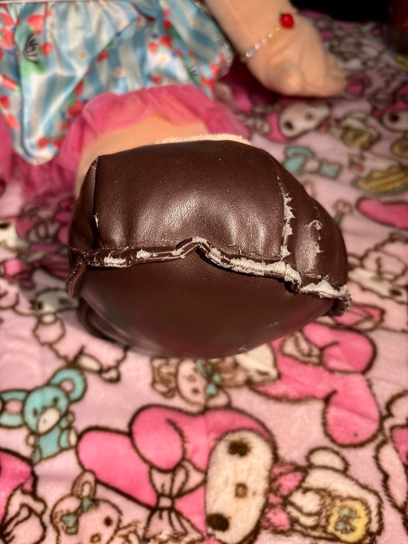 不二家ぺこちゃん　シリアルナンバー入り大型ぬいぐるみ